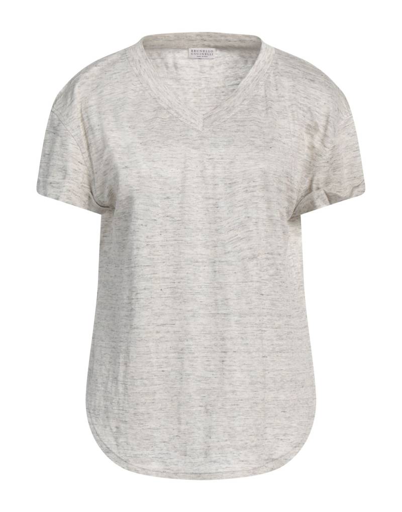 BRUNELLO CUCINELLI T-shirts Damen Hellgrau von BRUNELLO CUCINELLI