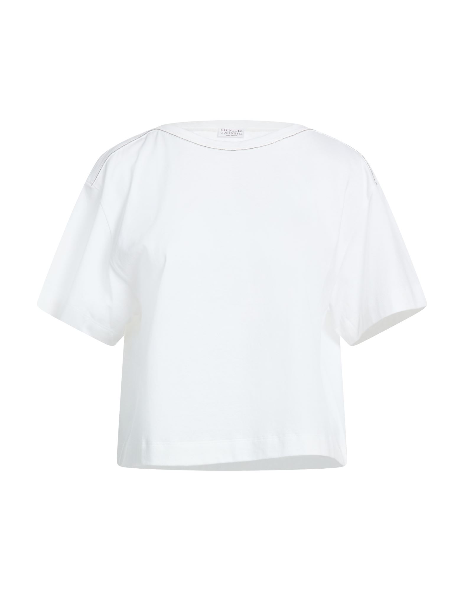 BRUNELLO CUCINELLI T-shirts Damen Weiß von BRUNELLO CUCINELLI