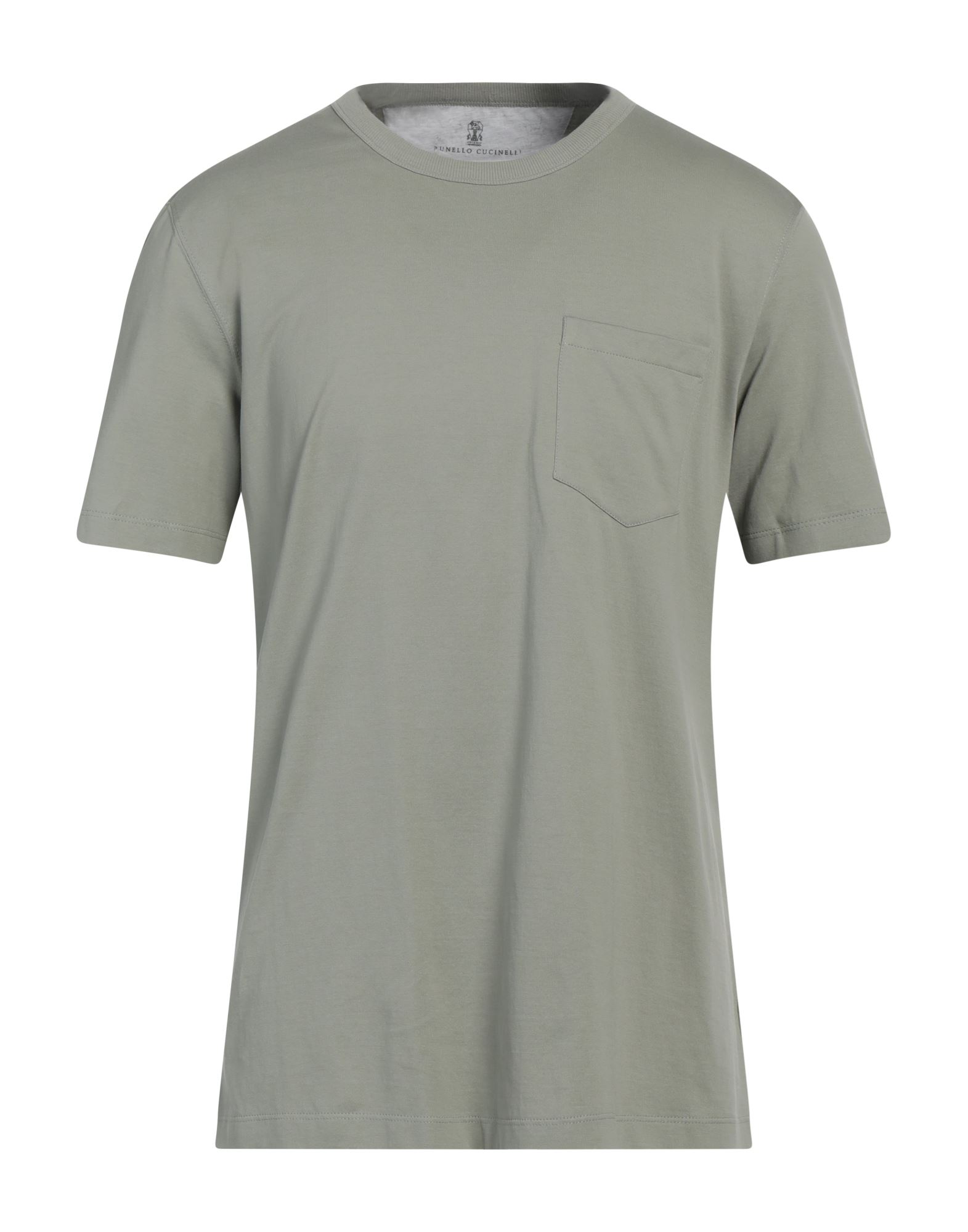 BRUNELLO CUCINELLI T-shirts Herren Salbeigrün von BRUNELLO CUCINELLI