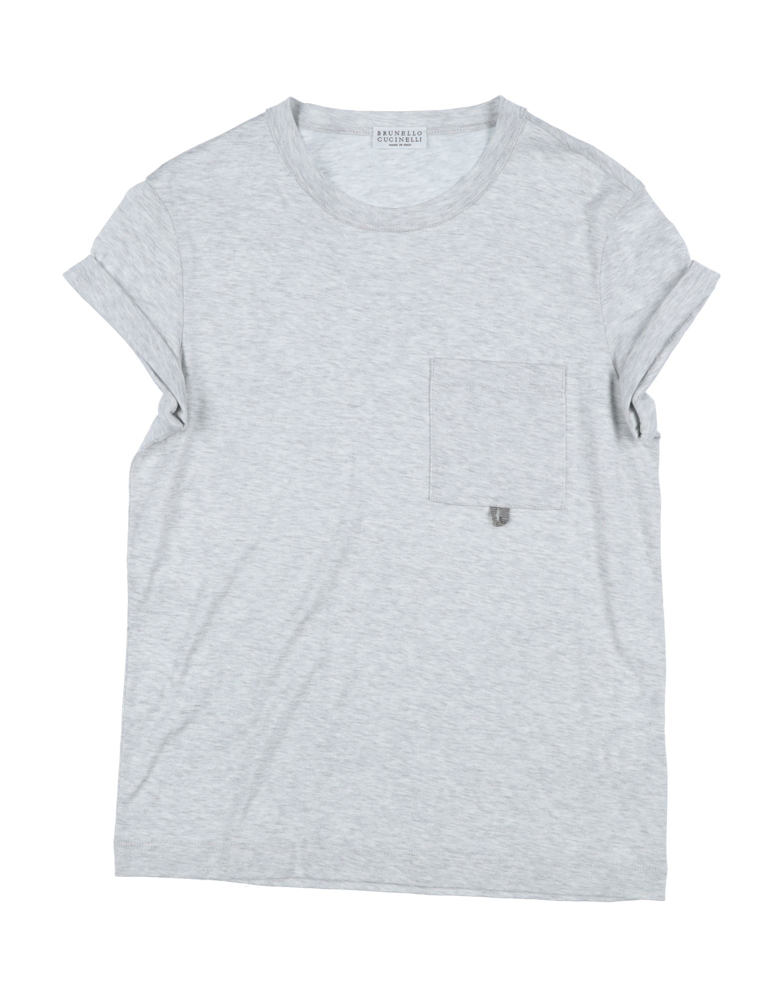 BRUNELLO CUCINELLI T-shirts Kinder Hellgrau von BRUNELLO CUCINELLI