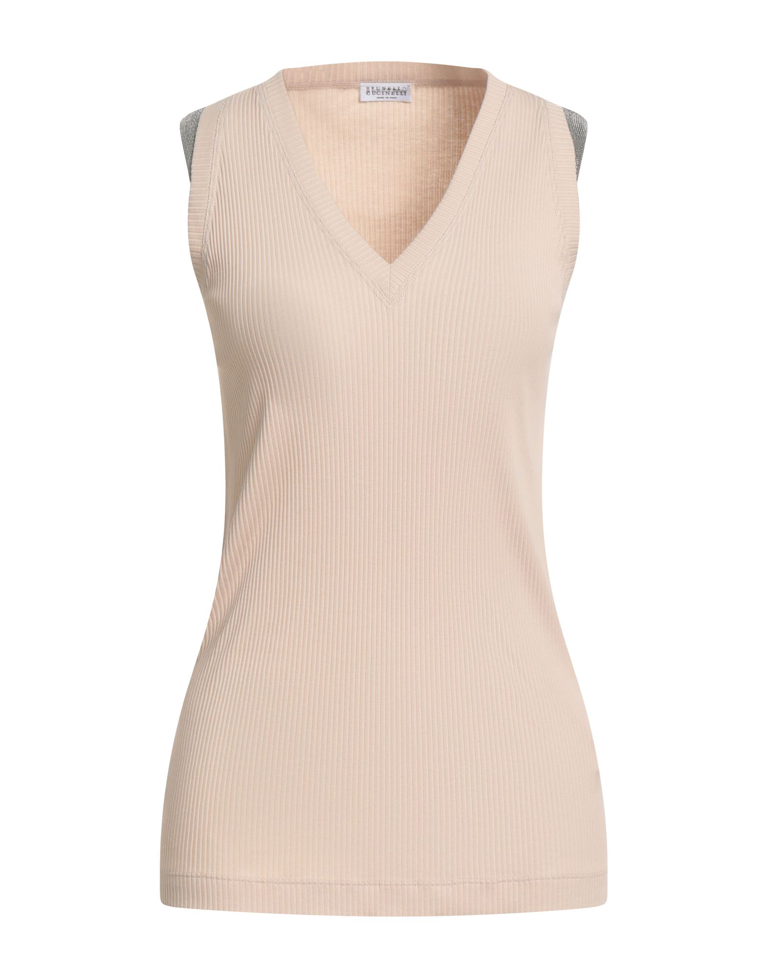 BRUNELLO CUCINELLI Top Damen Beige von BRUNELLO CUCINELLI