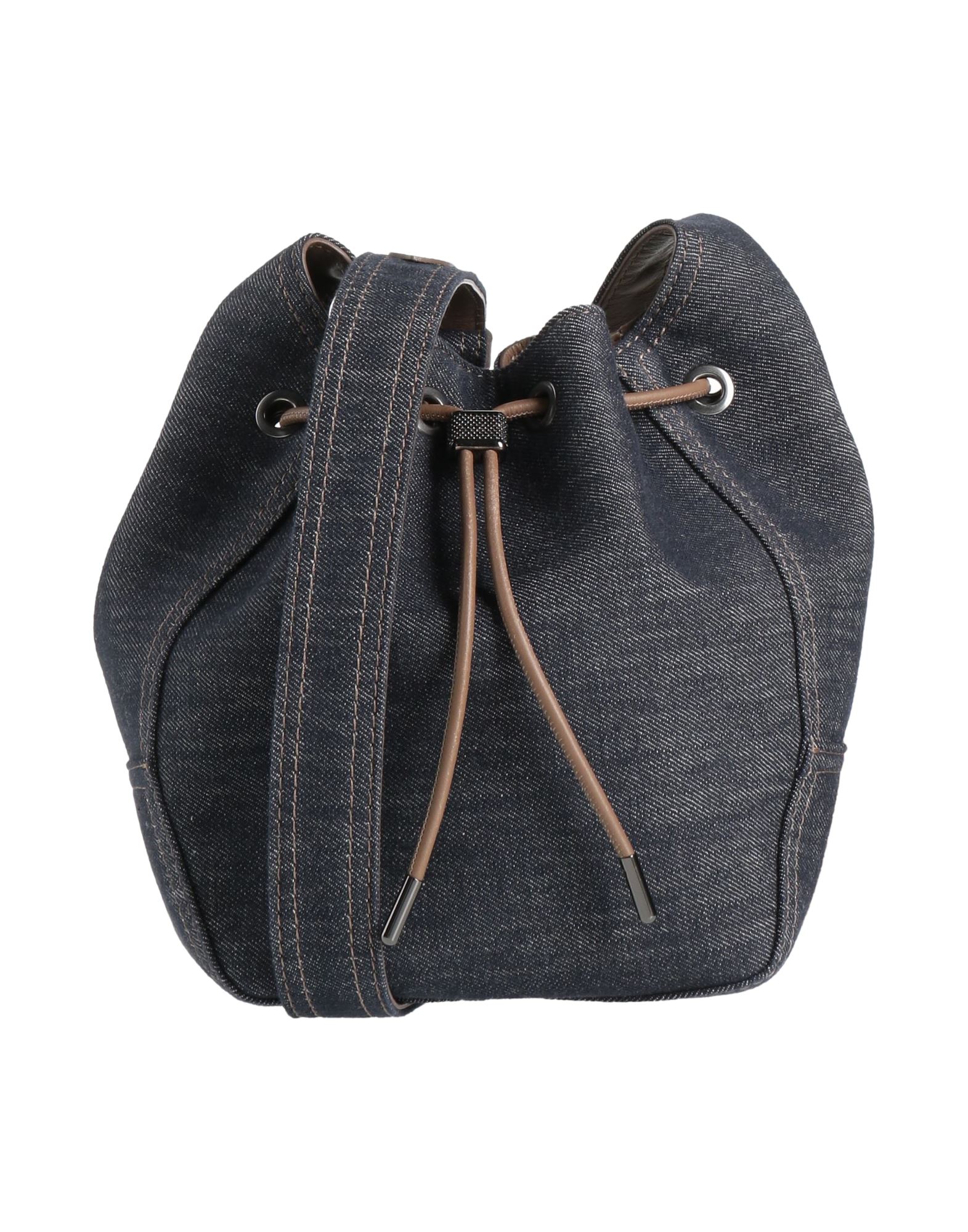 BRUNELLO CUCINELLI Umhängetasche Damen Blau von BRUNELLO CUCINELLI