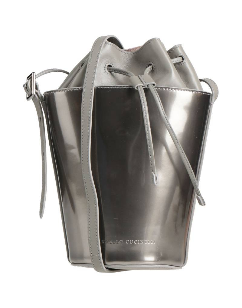 BRUNELLO CUCINELLI Umhängetasche Damen Grau von BRUNELLO CUCINELLI