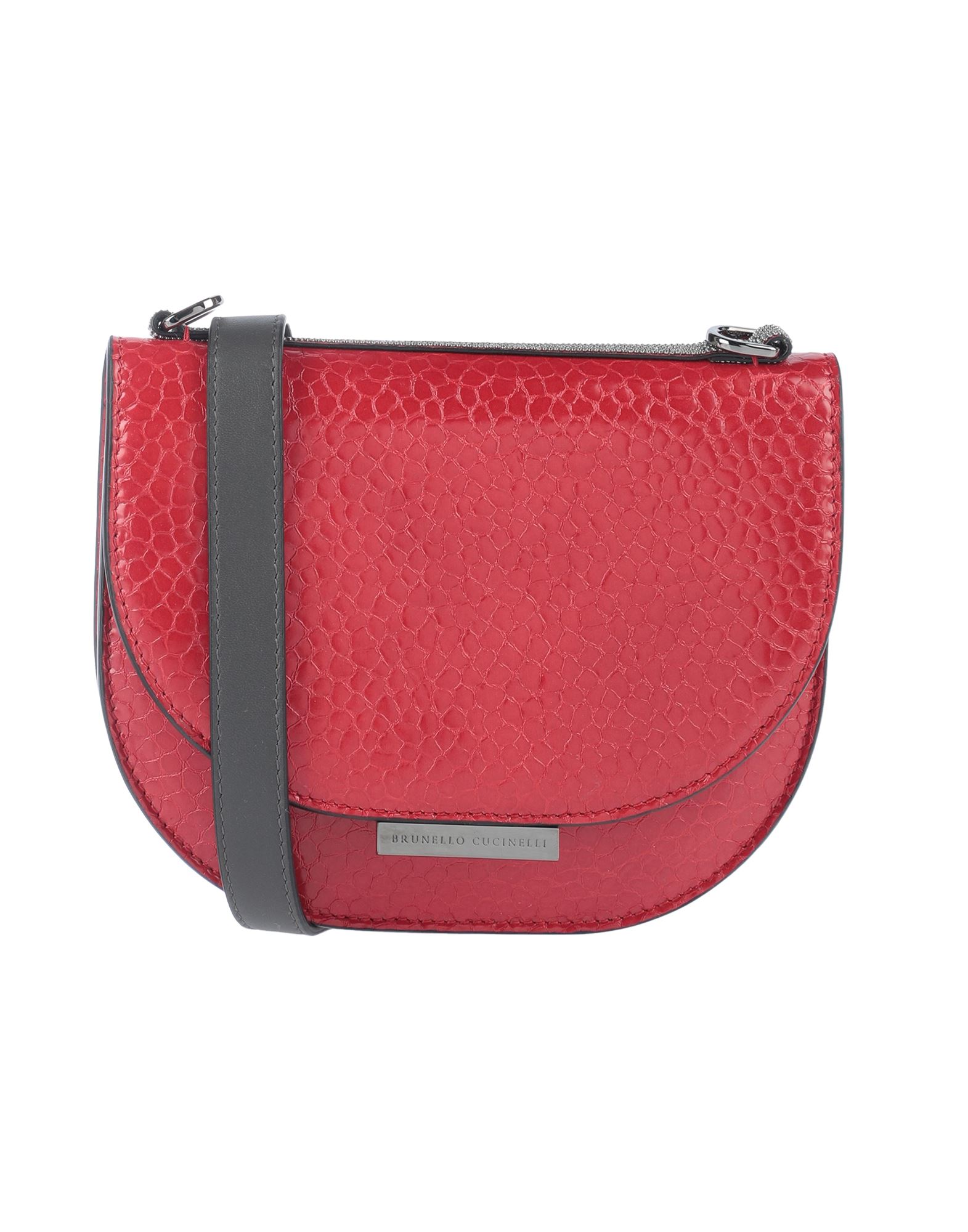 BRUNELLO CUCINELLI Umhängetasche Damen Rot BRUNELLO CUCINELLI Umhängetasche Damen Rot von BRUNELLO CUCINELLI