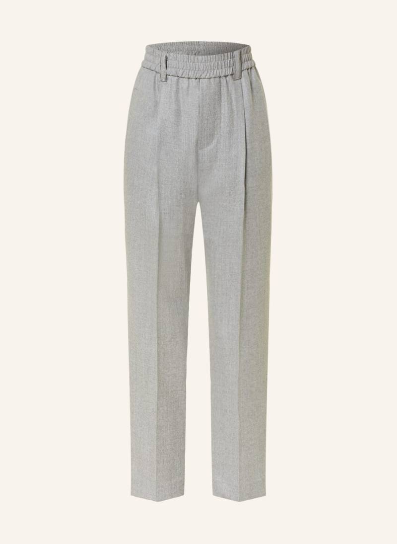 Brunello Cucinelli 7/8-Hose grau von BRUNELLO CUCINELLI