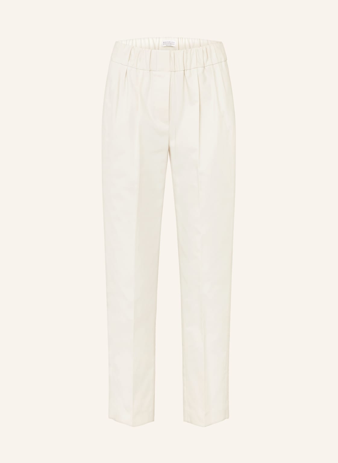 Brunello Cucinelli 7/8-Hose weiss von BRUNELLO CUCINELLI