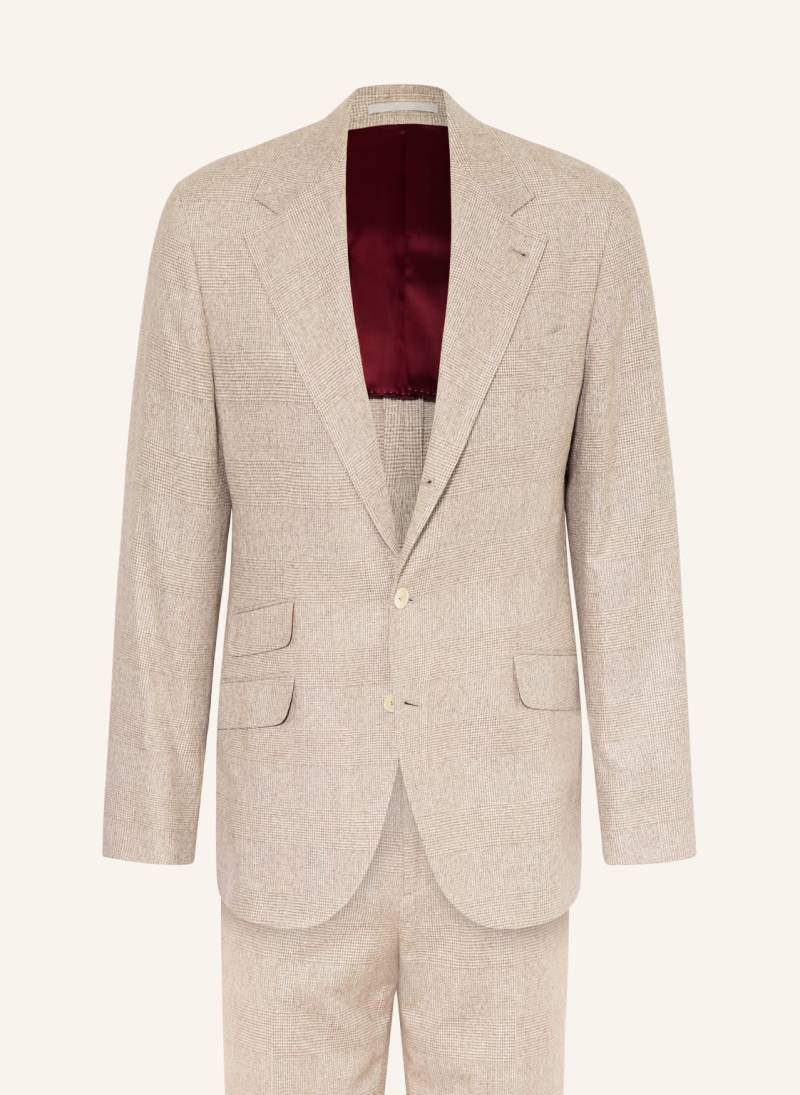 Brunello Cucinelli Anzug Slim Fit beige von BRUNELLO CUCINELLI