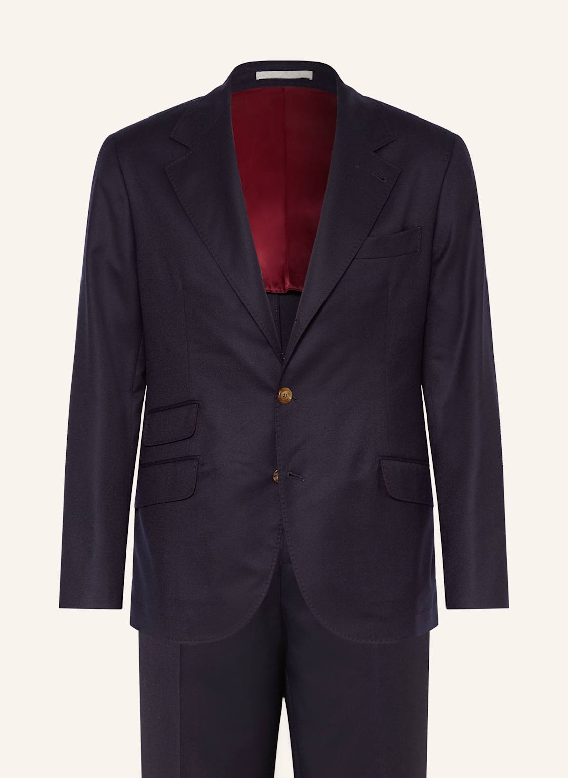 Brunello Cucinelli Anzug Slim Fit blau von BRUNELLO CUCINELLI