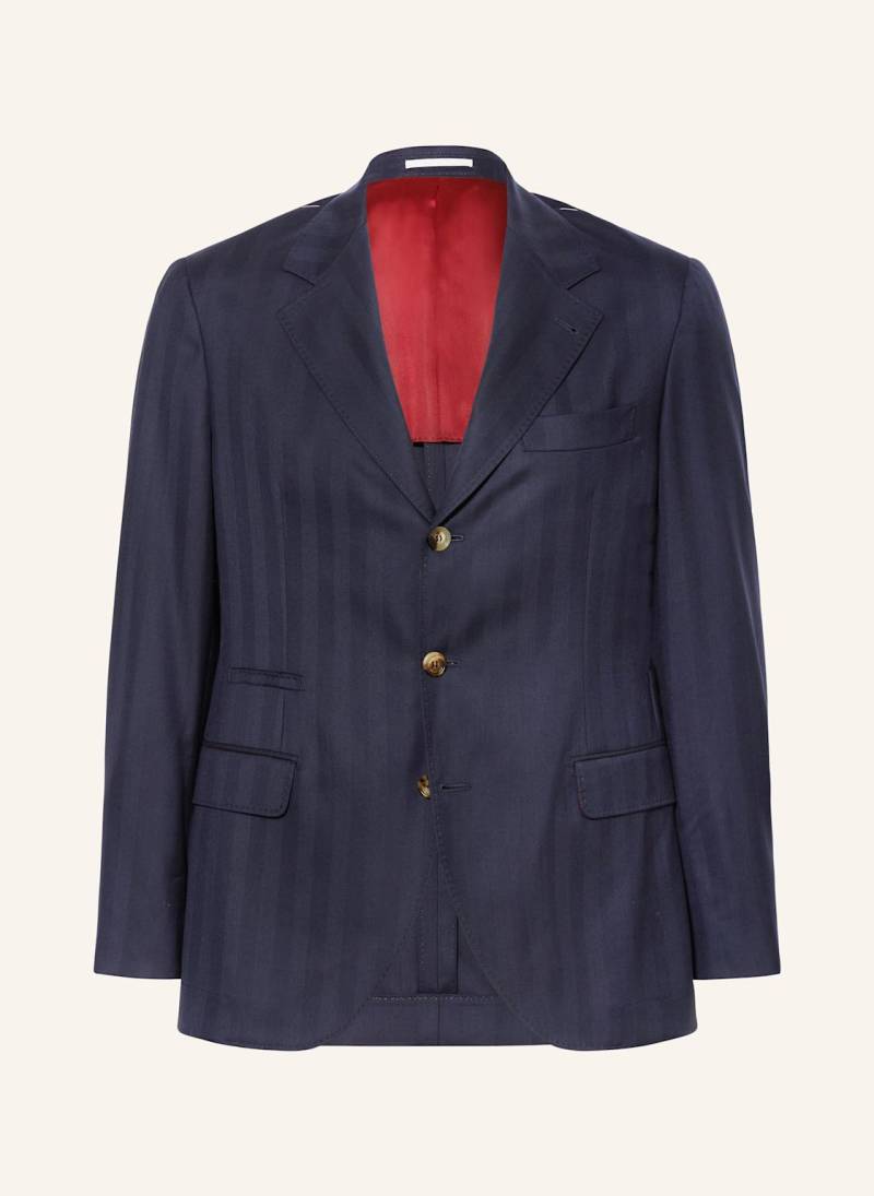 Brunello Cucinelli Anzugsakko Extra Slim Fit blau von BRUNELLO CUCINELLI