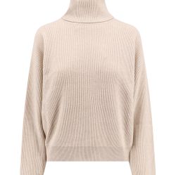 Brunello Cucinelli Beige Kaschmir Rollkragenpullover von BRUNELLO CUCINELLI