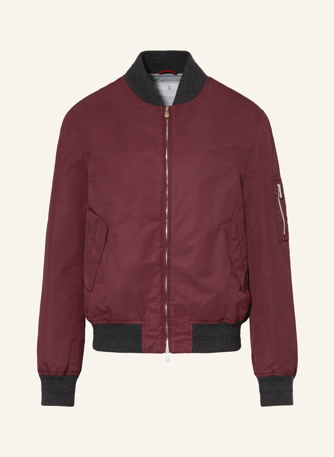 Brunello Cucinelli Blouson rot von BRUNELLO CUCINELLI