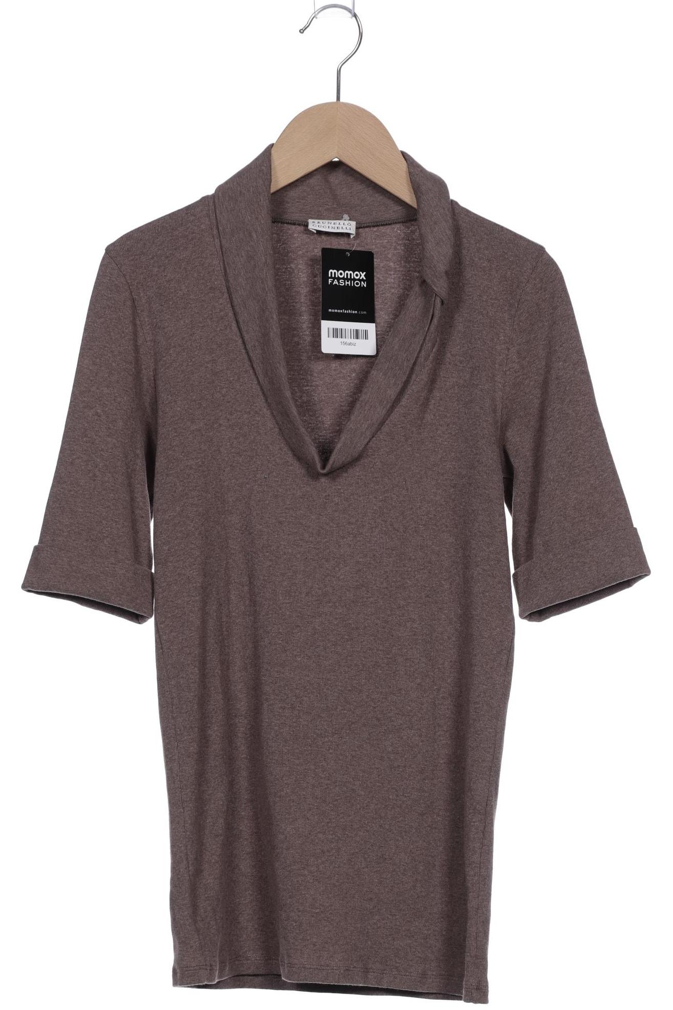 Brunello Cucinelli Damen T-Shirt, braun von BRUNELLO CUCINELLI