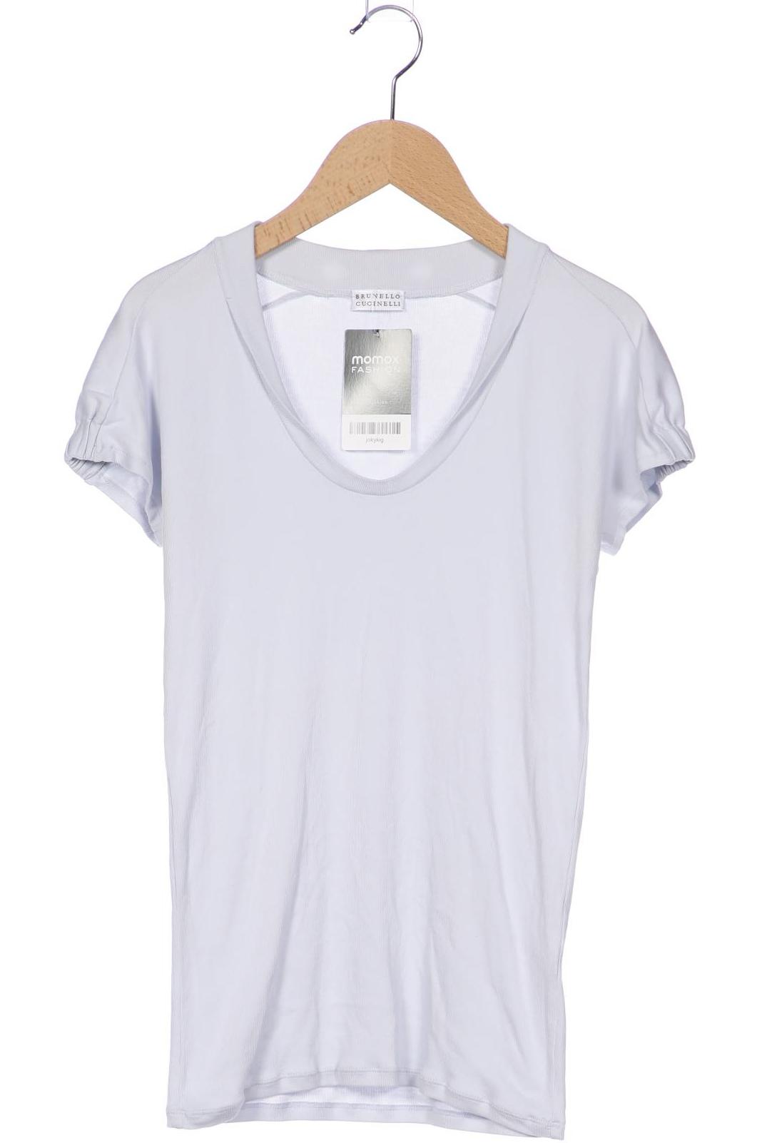 Brunello Cucinelli Damen T-Shirt, hellblau von BRUNELLO CUCINELLI