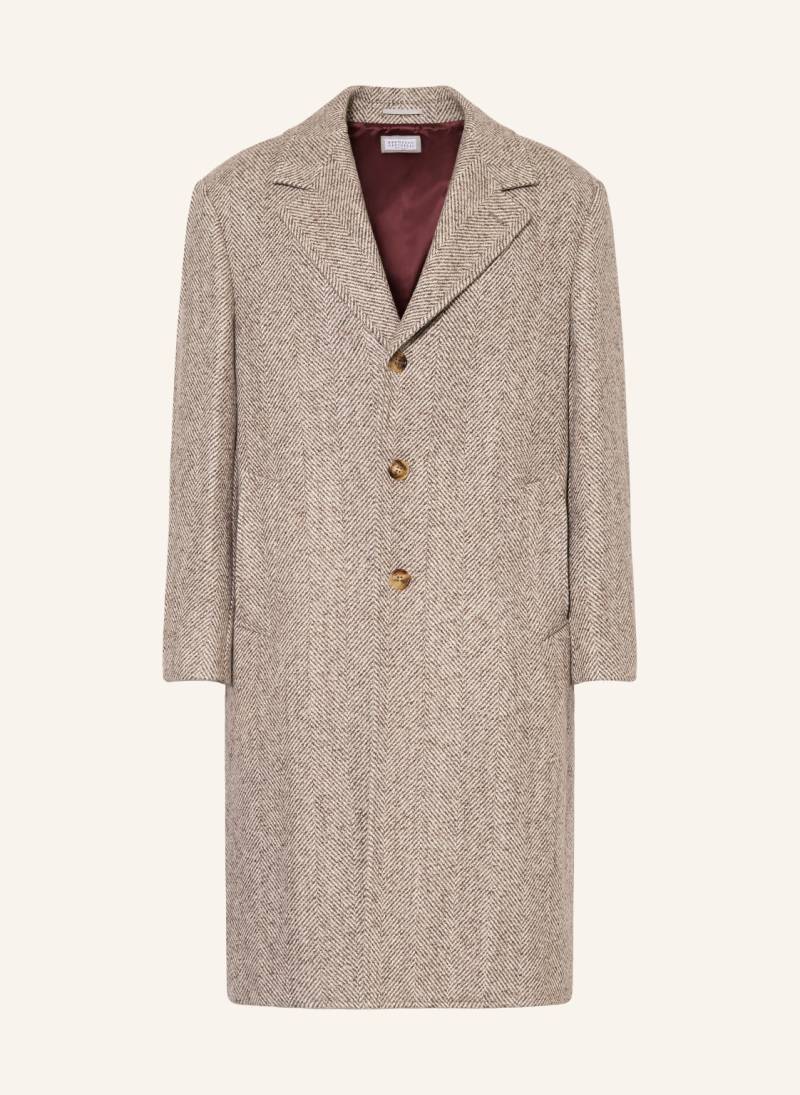 Brunello Cucinelli Mantel Mit Alpaka beige von BRUNELLO CUCINELLI