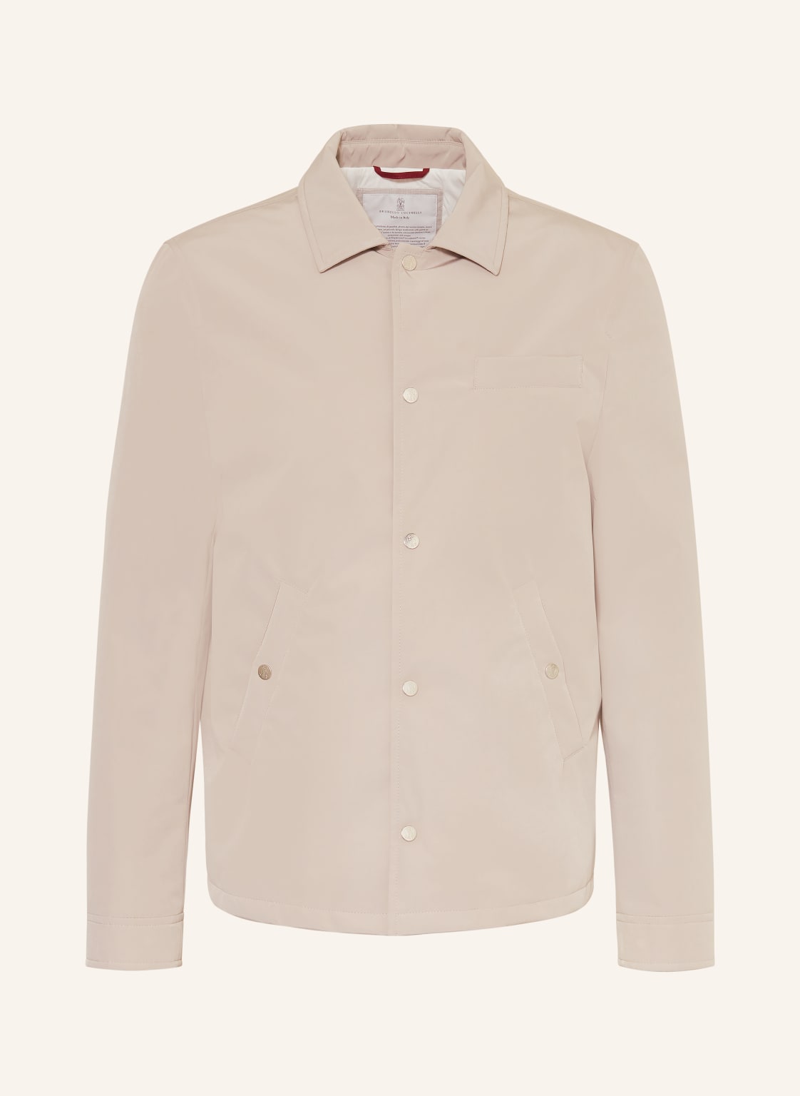 Brunello Cucinelli Overjacket weiss von BRUNELLO CUCINELLI