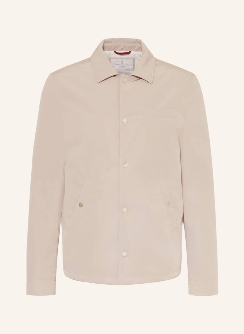 Brunello Cucinelli Overjacket weiss von BRUNELLO CUCINELLI