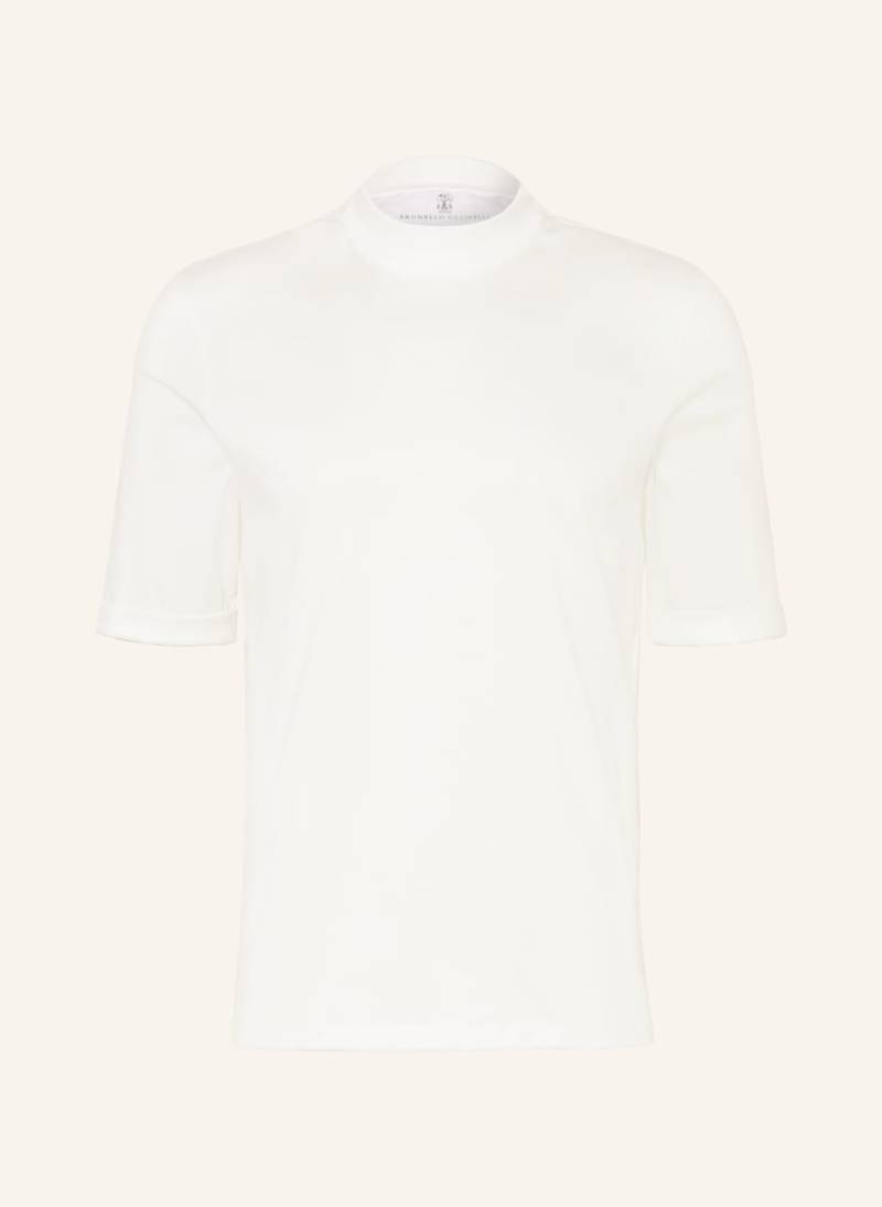 Brunello Cucinelli T-Shirt weiss von BRUNELLO CUCINELLI