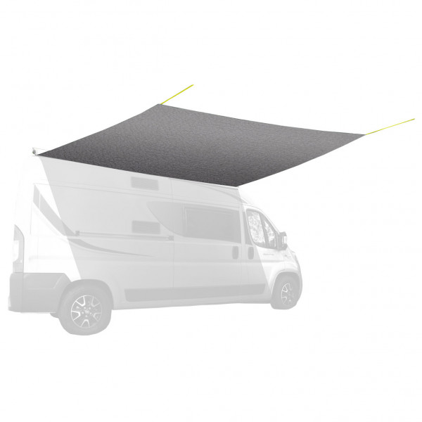 Brunner - Deflector QDR 360 - Sonnensegel Gr 360 x 360 cm grau von BRUNNER