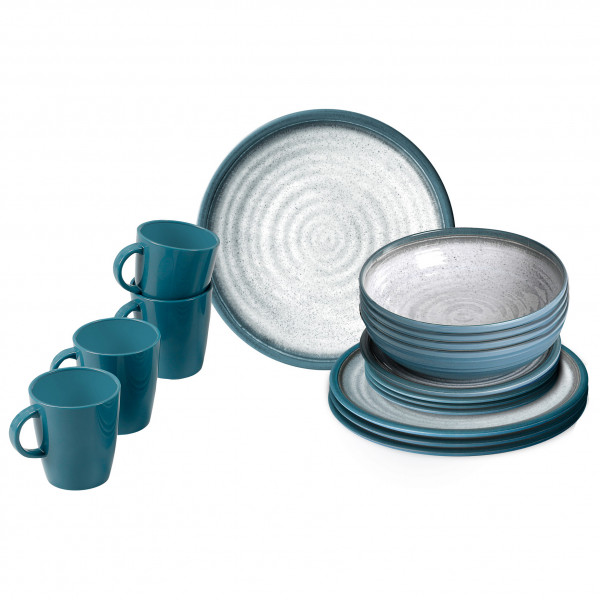 Brunner - Lunch Box - Geschirr-Set Gr 16 Pieces weiß von BRUNNER
