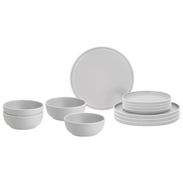 Brunner - Midday - Geschirr-Set Gr 12 Pieces grau von BRUNNER
