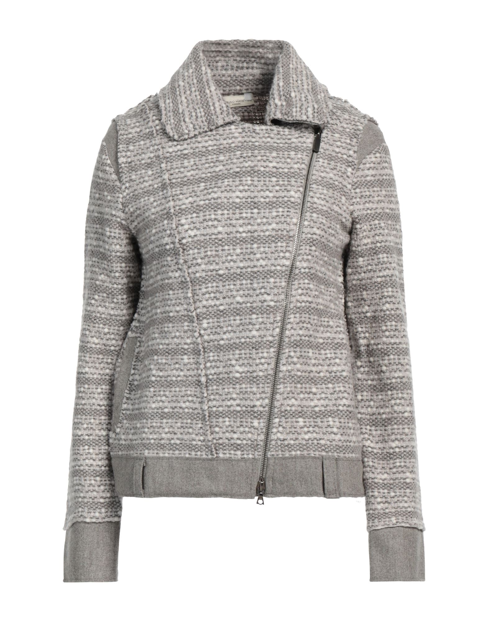 BRUNO MANETTI Jacke & Anorak Damen Grau von BRUNO MANETTI