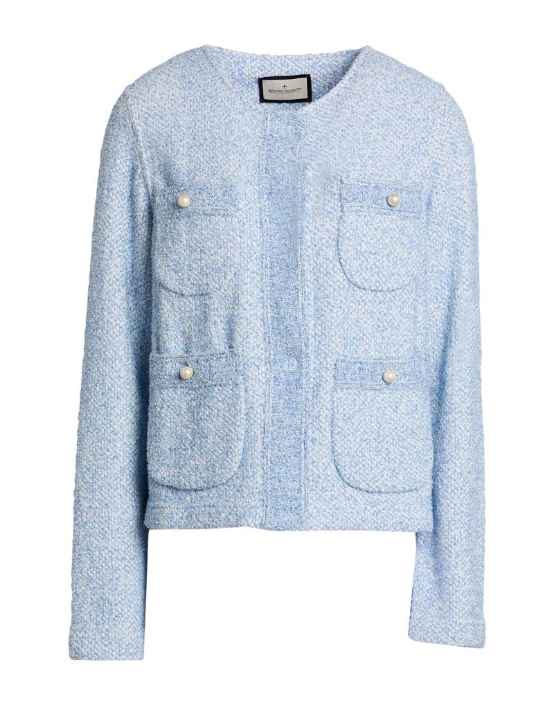 BRUNO MANETTI Jacke & Anorak Damen Azurblau von BRUNO MANETTI