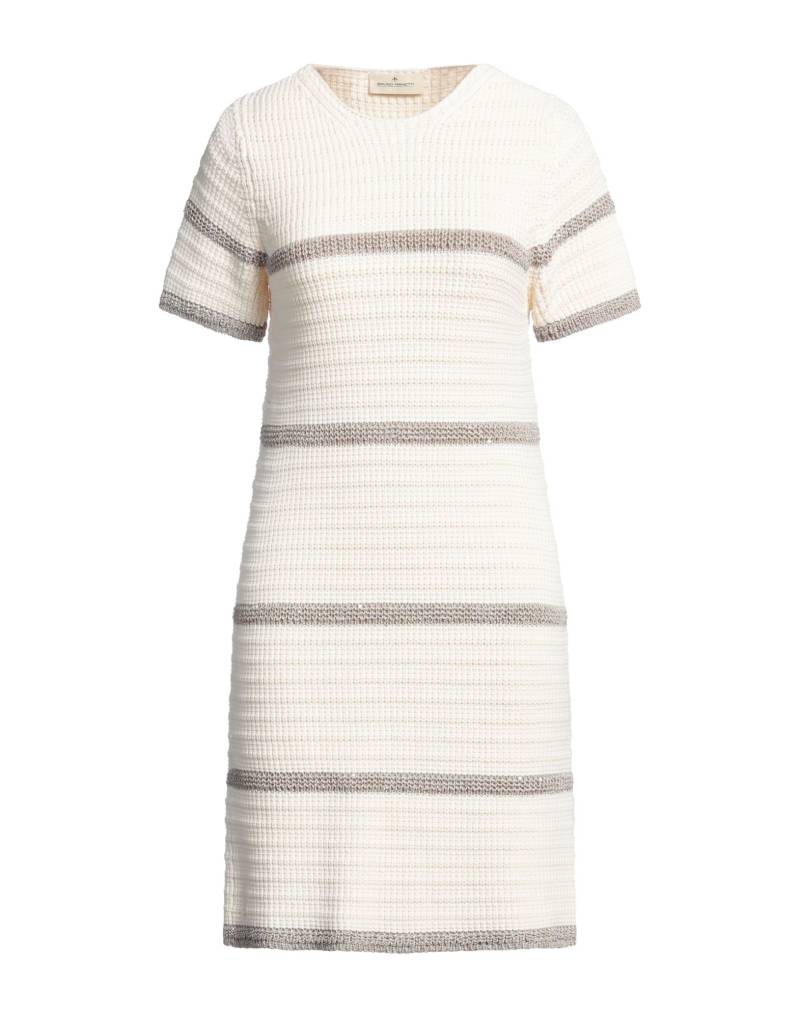 BRUNO MANETTI Mini-kleid Damen Off white von BRUNO MANETTI