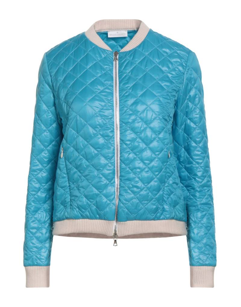 BRUNO MANETTI Pufferjacke & Daunenjacke Damen Azurblau von BRUNO MANETTI