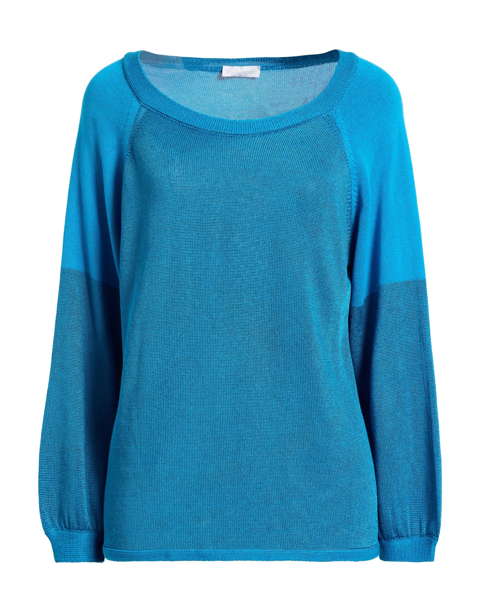 BRUNO MANETTI Pullover Damen Azurblau BRUNO MANETTI Pullover Damen Azurblau von BRUNO MANETTI