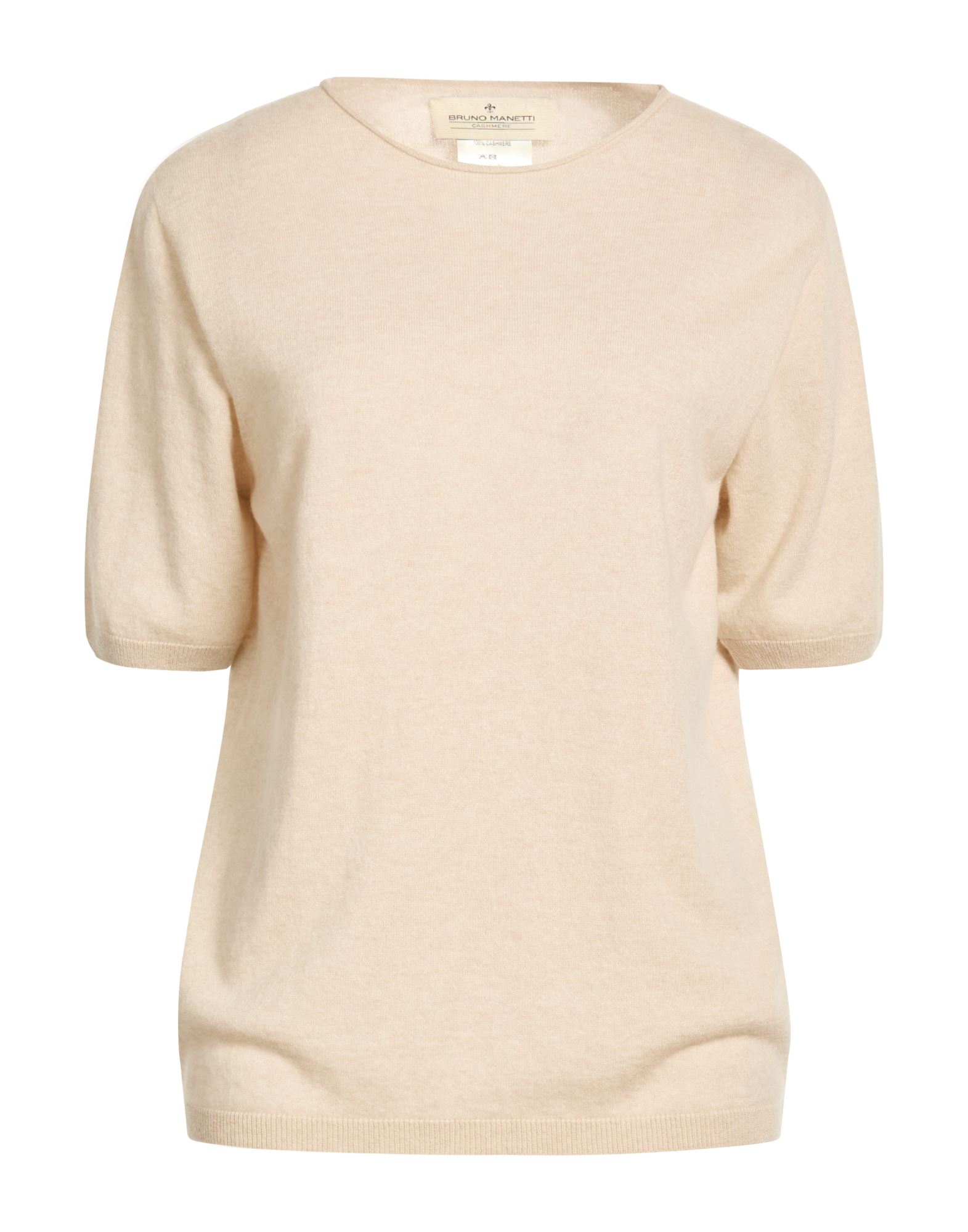 BRUNO MANETTI Pullover Damen Beige von BRUNO MANETTI
