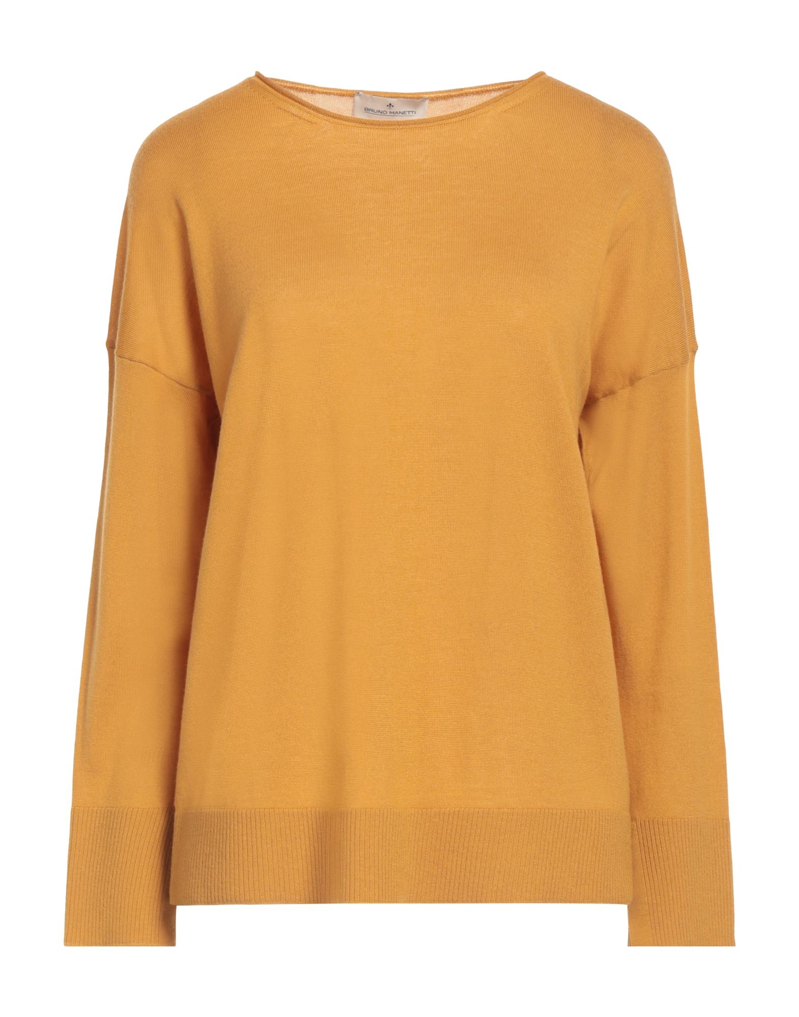 BRUNO MANETTI Pullover Damen Ocker von BRUNO MANETTI