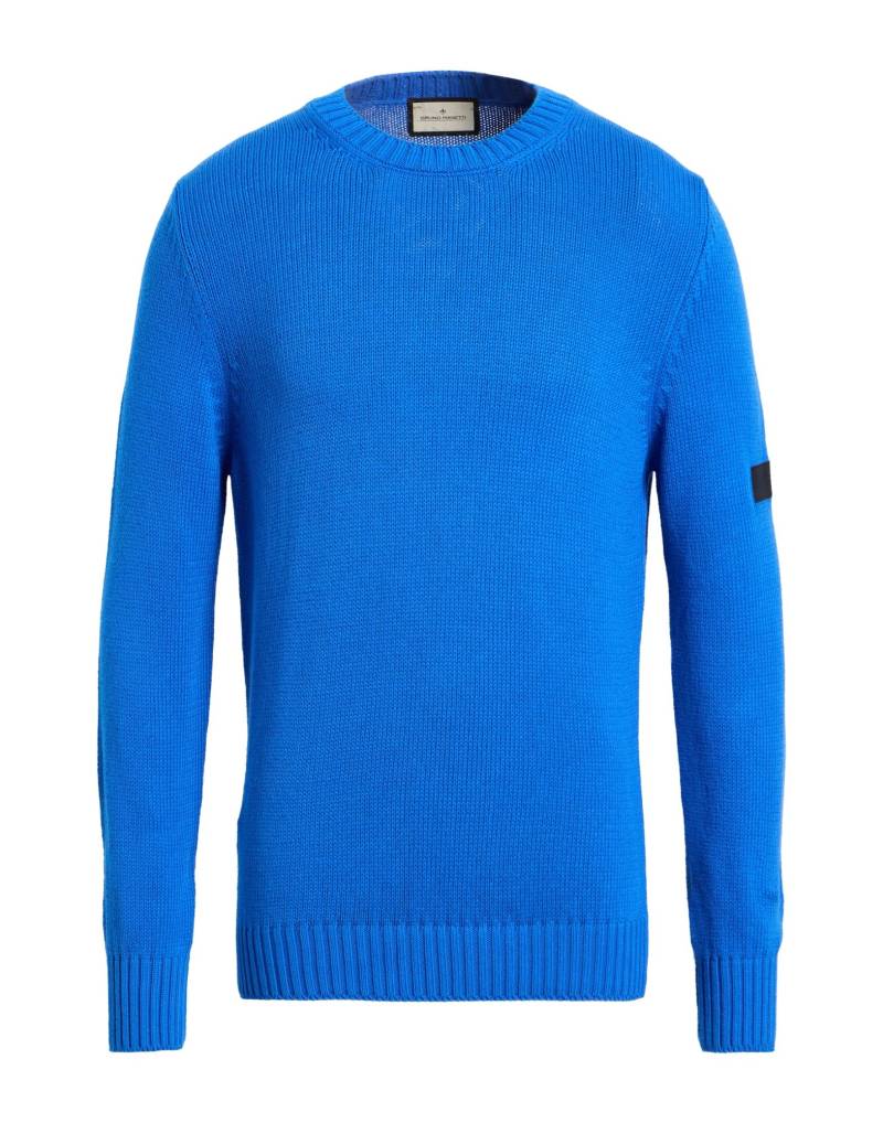 BRUNO MANETTI Pullover Herren Azurblau von BRUNO MANETTI