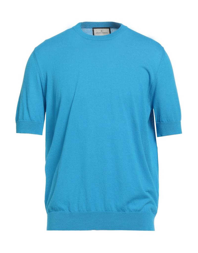 BRUNO MANETTI Pullover Herren Azurblau von BRUNO MANETTI