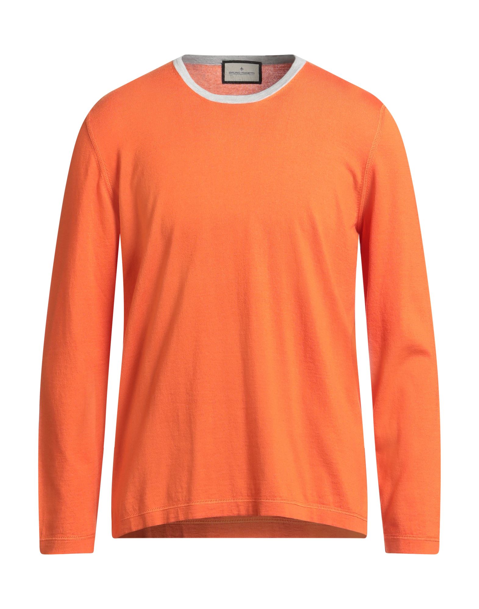 BRUNO MANETTI Pullover Herren Orange BRUNO MANETTI Pullover Herren Orange von BRUNO MANETTI