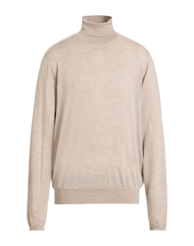 BRUNO MANETTI Rollkragenpullover Herren Sand von BRUNO MANETTI
