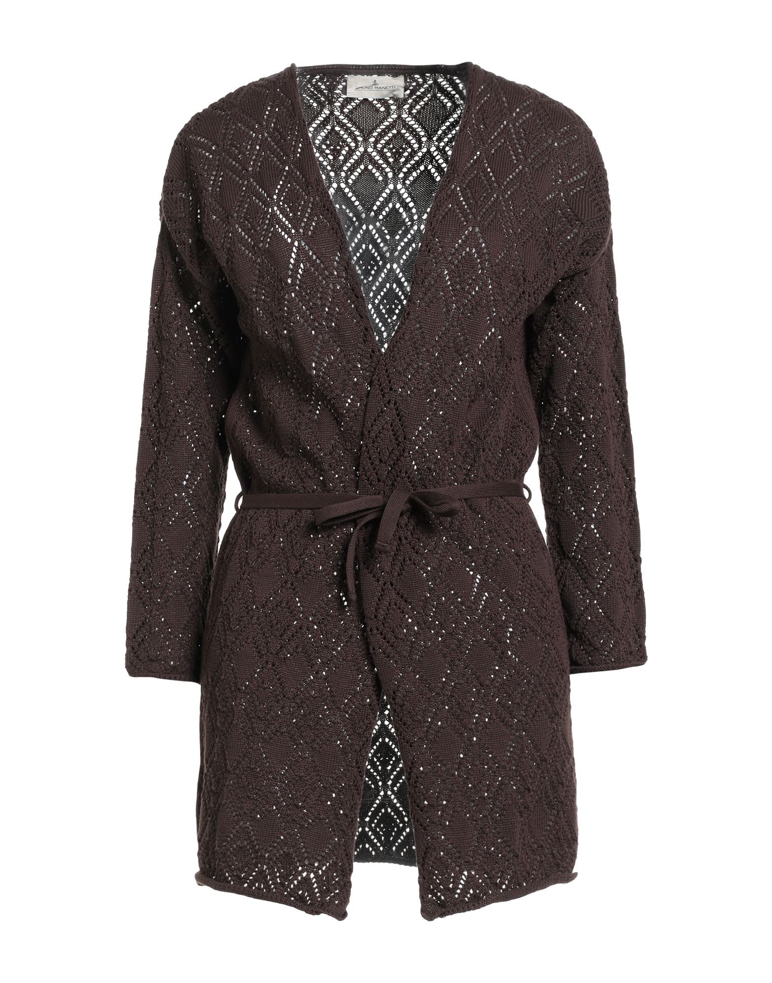 BRUNO MANETTI Strickjacke Damen Braun von BRUNO MANETTI