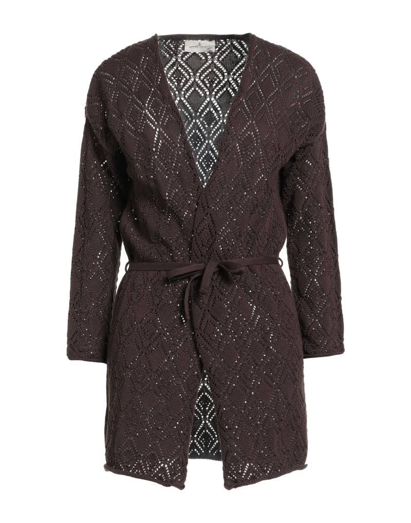 BRUNO MANETTI Strickjacke Damen Braun von BRUNO MANETTI