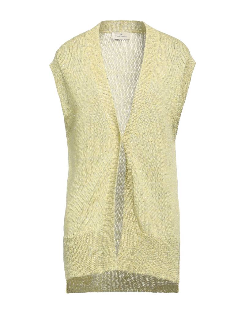 BRUNO MANETTI Strickjacke Damen Gelb von BRUNO MANETTI