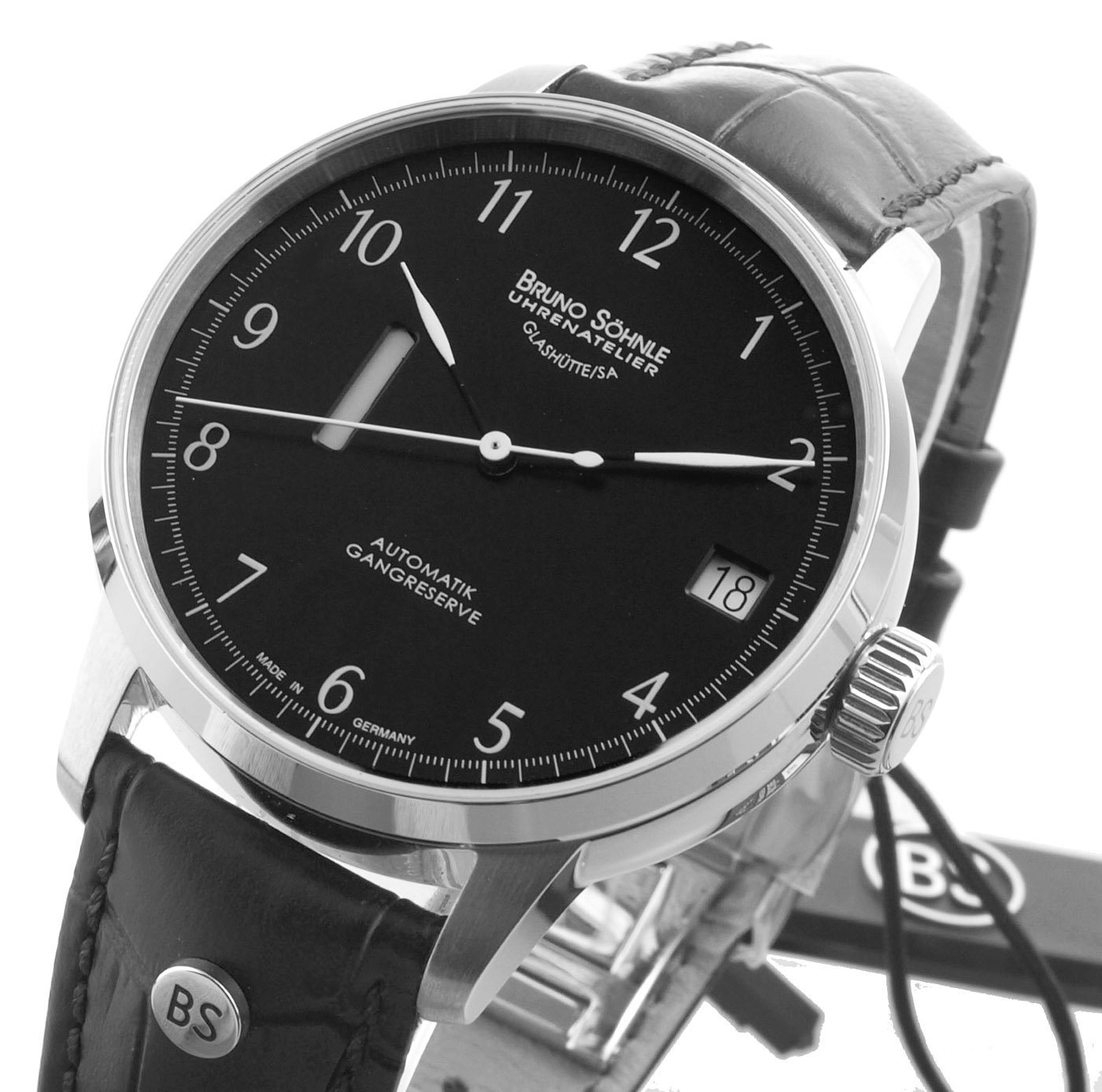 BRUNO SÖHNLE Automatikuhr Herren Uhr Hamburg Gangreserve Hamburg, Gangreserveanzeige von BRUNO SÖHNLE