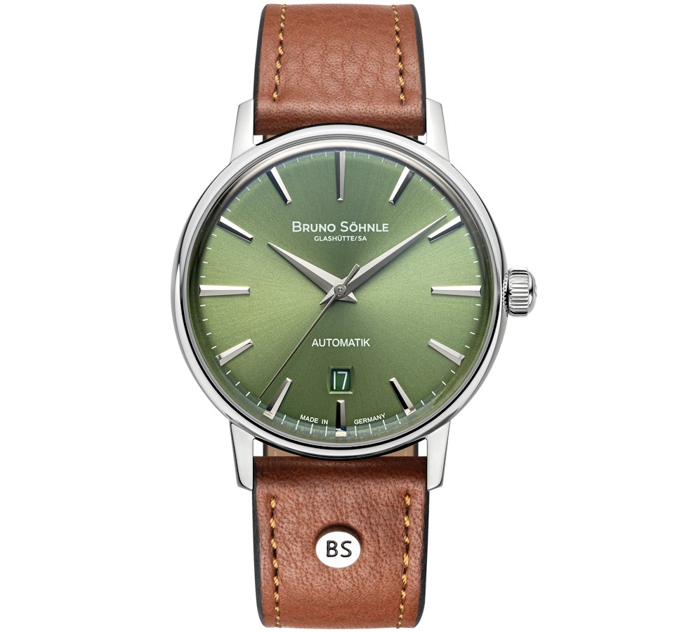 BRUNO SÖHNLE Automatikuhr Herrenuhr Bruno Söhnle Glashütte Bergamo Automatik Ø 39 mm von BRUNO SÖHNLE