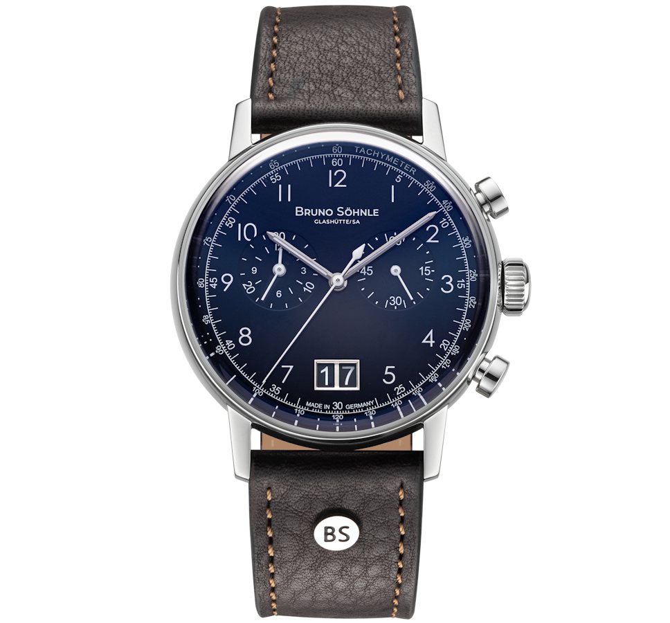 BRUNO SÖHNLE Chronograph Herrenuhr Glashütte Bruno Söhnle Bergamo Chronograph von BRUNO SÖHNLE