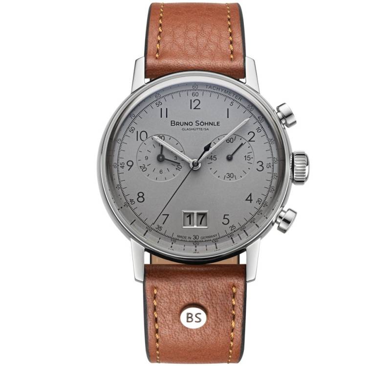 BRUNO SÖHNLE Chronograph Herrenuhr Glashütte Bruno Söhnle Bergamo Chronograph von BRUNO SÖHNLE