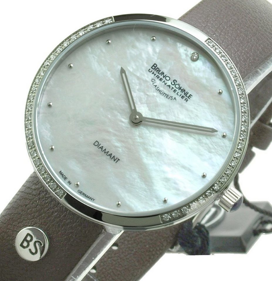 BRUNO SÖHNLE Luxusuhr Uhrenatelier Glashütte / SA Damen Uhr Nofrit Brillant BRUNO SÖHNLE Luxusuhr Uhrenatelier Glashütte / SA Damen Uhr Nofrit Brillant von BRUNO SÖHNLE