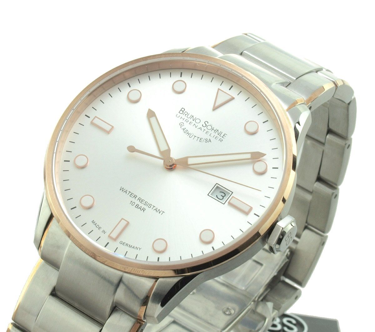 BRUNO SÖHNLE Quarzuhr 17-63182-292 Herren Uhr TRIEST II BIG Saphirglas Neu von BRUNO SÖHNLE