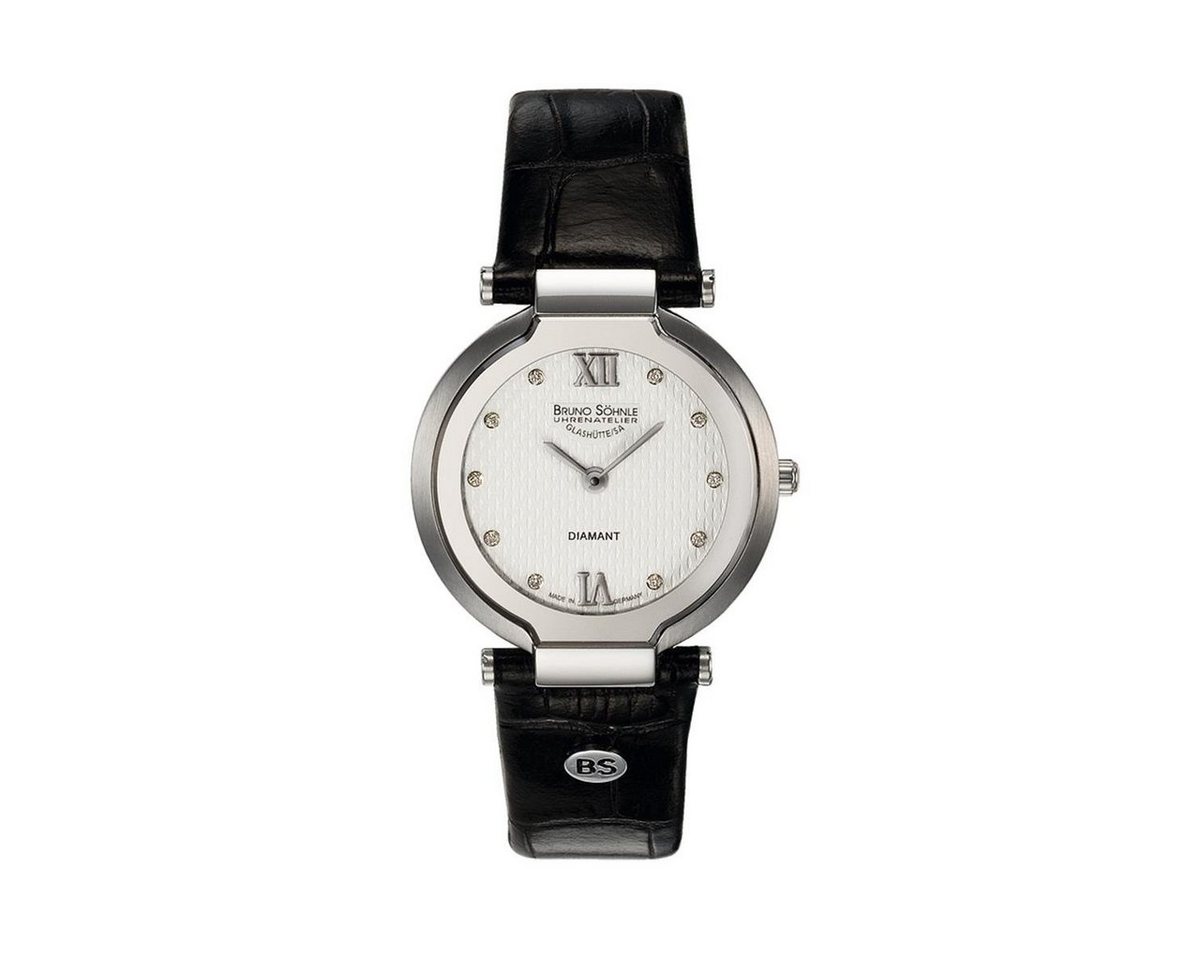 BRUNO SÖHNLE Quarzuhr Bruno Söhnle Glashütte Damen Uhr 17-13077-231 Allegro Quarz, (1-tlg) von BRUNO SÖHNLE