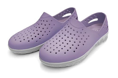 BRush MEDI Steps® Clogs Eva Unisex Damen Herren Schuhe für Ärzte, Krankenschwestern, Krankenpfleger oder Pflegekräfte (lila, EU Schuhgrößensystem, Erwachsene, Numerisch (von/bis), M, 37, 38) von BRush