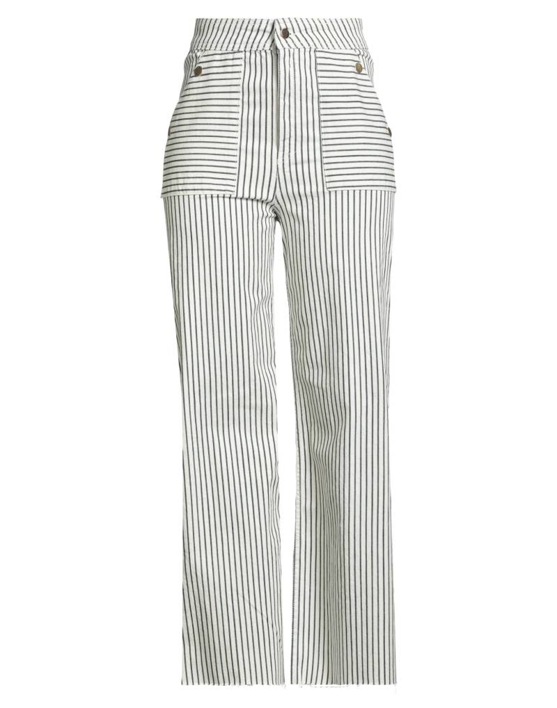 BSB Jeanshose Damen Weiß von BSB