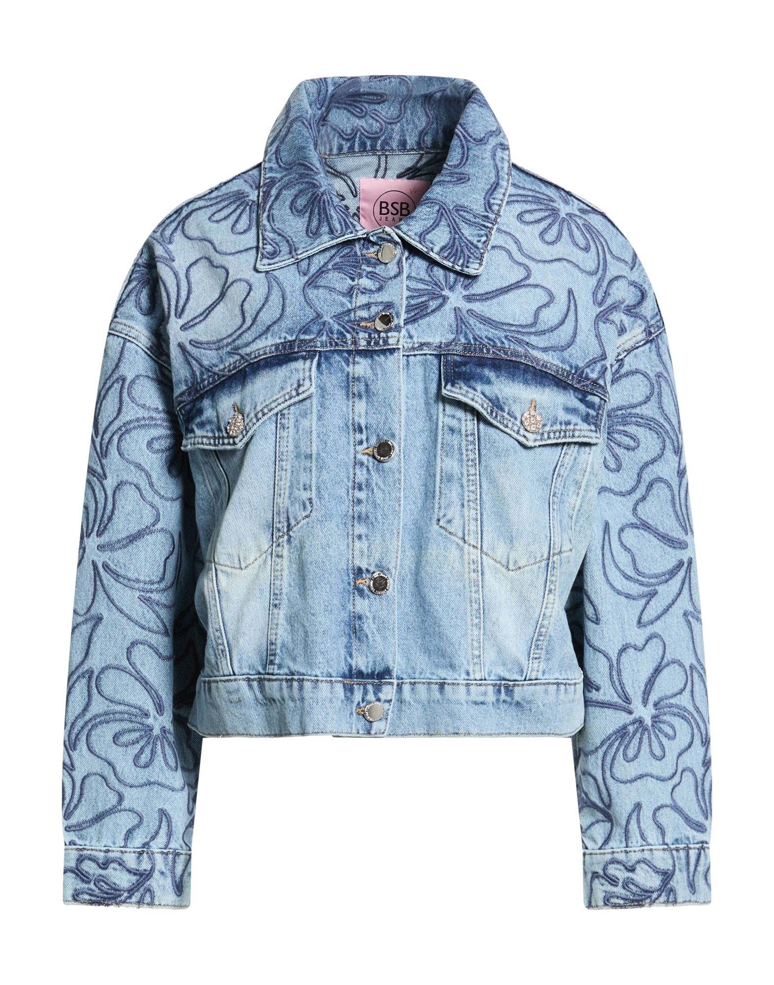 BSB Jeansjacke/-mantel Damen Blau von BSB