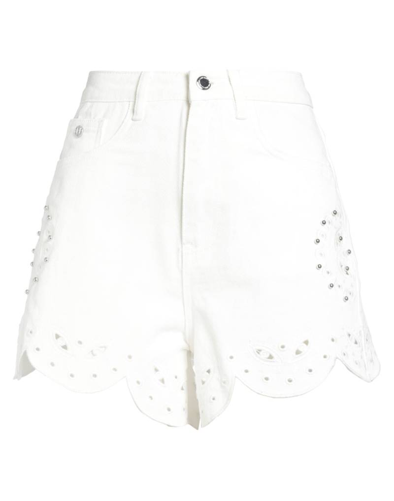 BSB Jeansshorts Damen Weiß von BSB