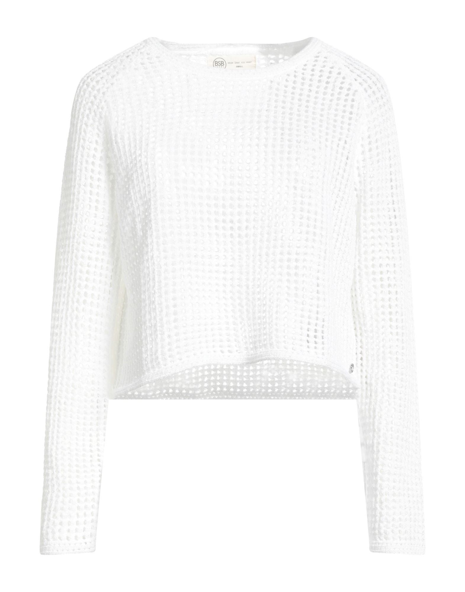 BSB Pullover Damen Weiß von BSB